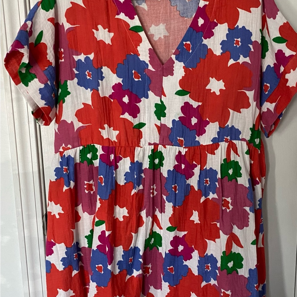 Michelle McDowell V-Neck Dress Summer Dress